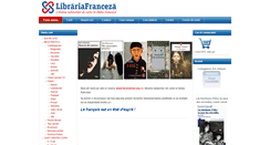 Desktop Screenshot of librariafranceza.ro