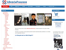 Tablet Screenshot of librariafranceza.ro
